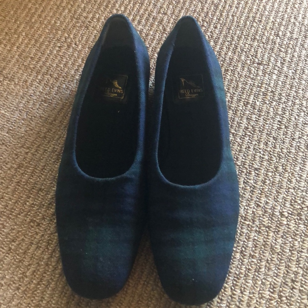 Reed Evins Plaid Flats